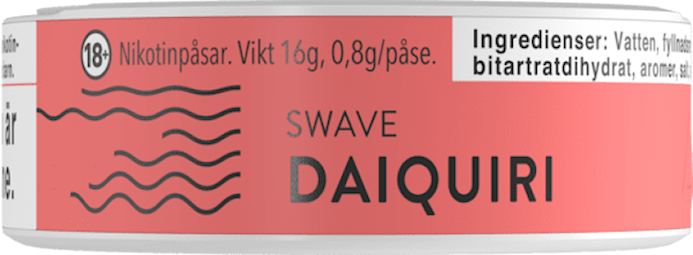 Swave Daiquiri Slim All White Strong