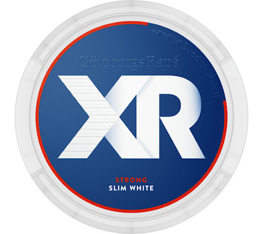 XR Göteborgs Rapé Slim White Portion Strong