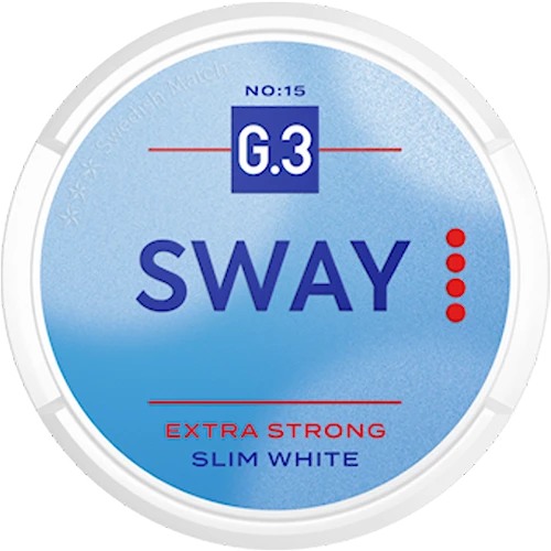 G.3 Sway Slim White Extra Strong