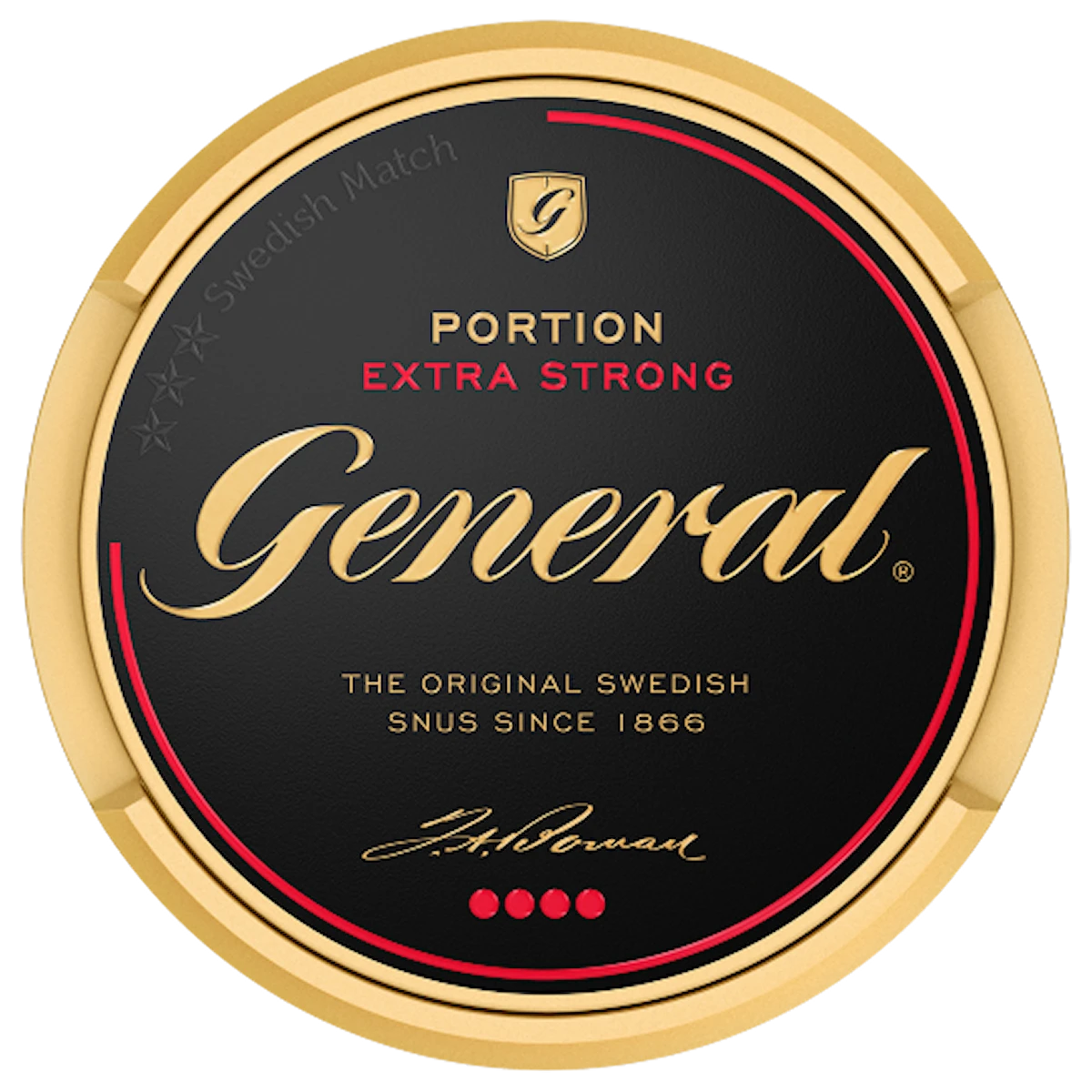 General Original Portion Extra Strong - Senaste produktionen