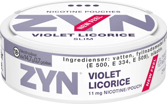 ZYN Violet Licorice Slim Extra Strong