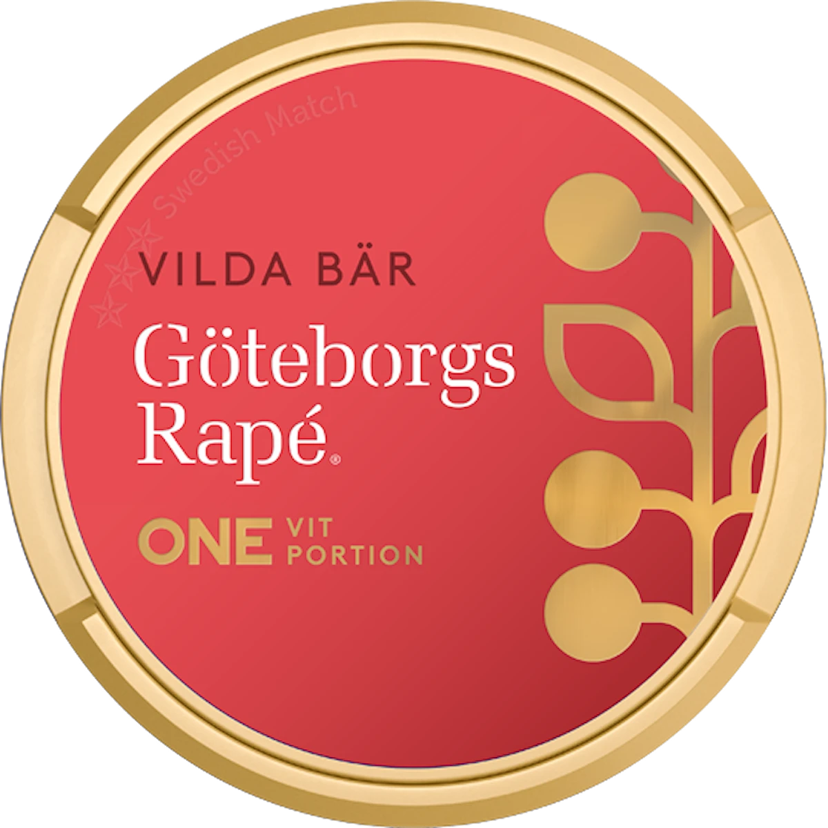 Göteborgs Rapé ONE Vilda Bär White Portion Strong